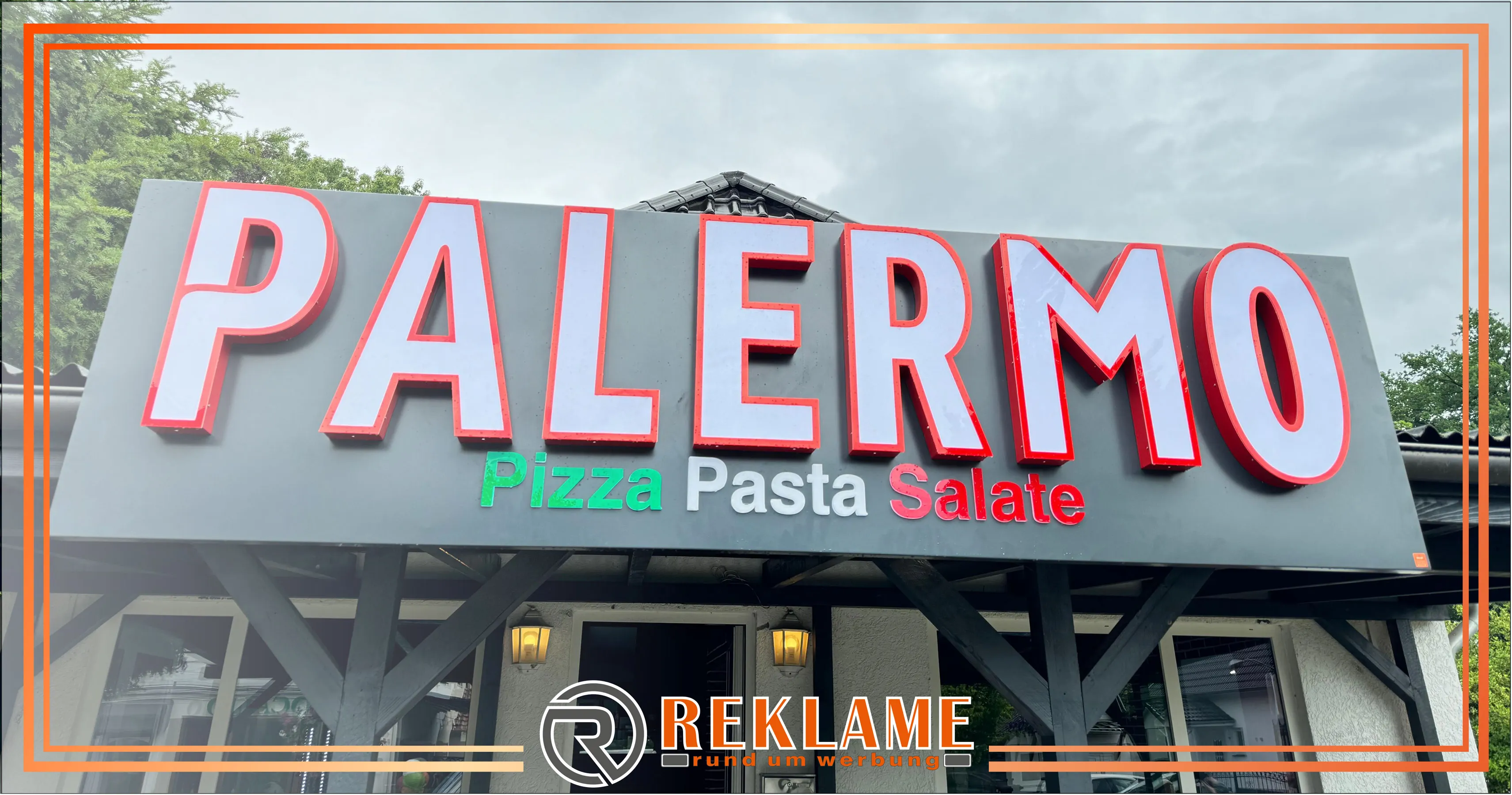 3D-Werbeanlagen für Gastronomie und Einzelhandel